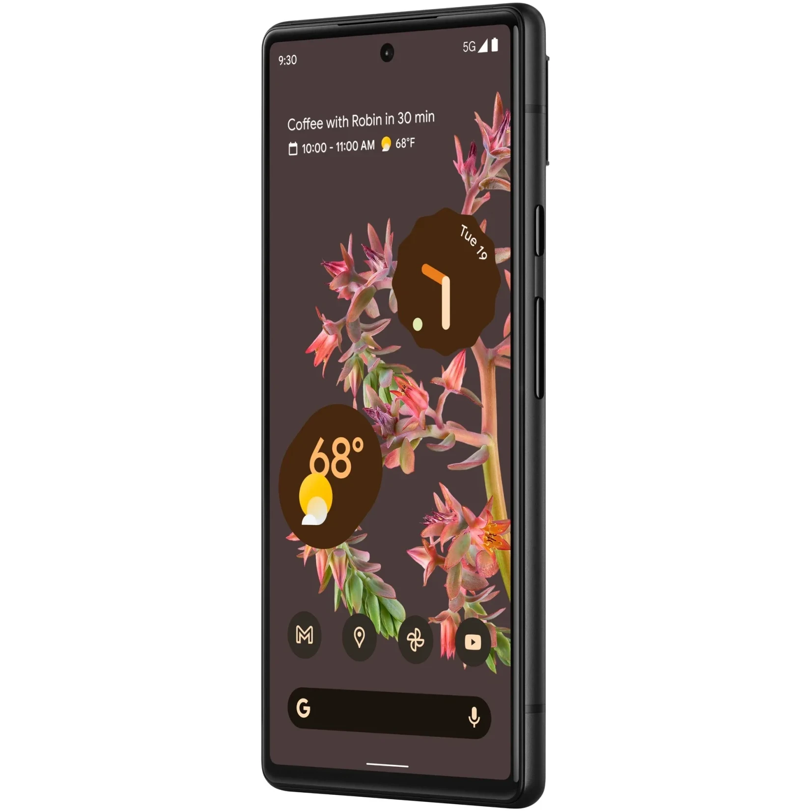 Смартфон Google Pixel 6, 8/128Gb JP, OLED, Stomy Black (Черный) изображение 3