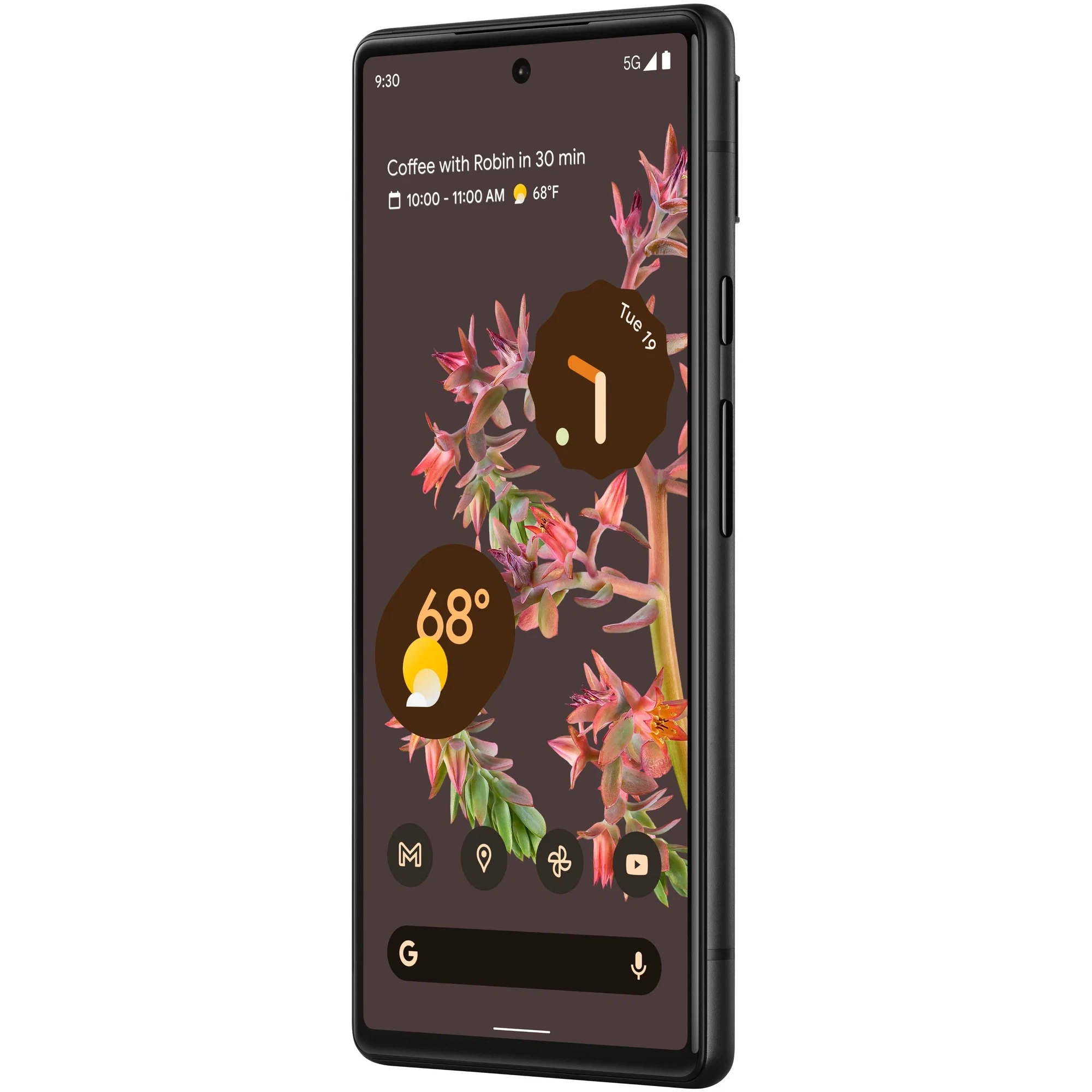 Смартфон Google Pixel 6, 8/128Gb JP, OLED, Stomy Black (Черный) изображение 3
