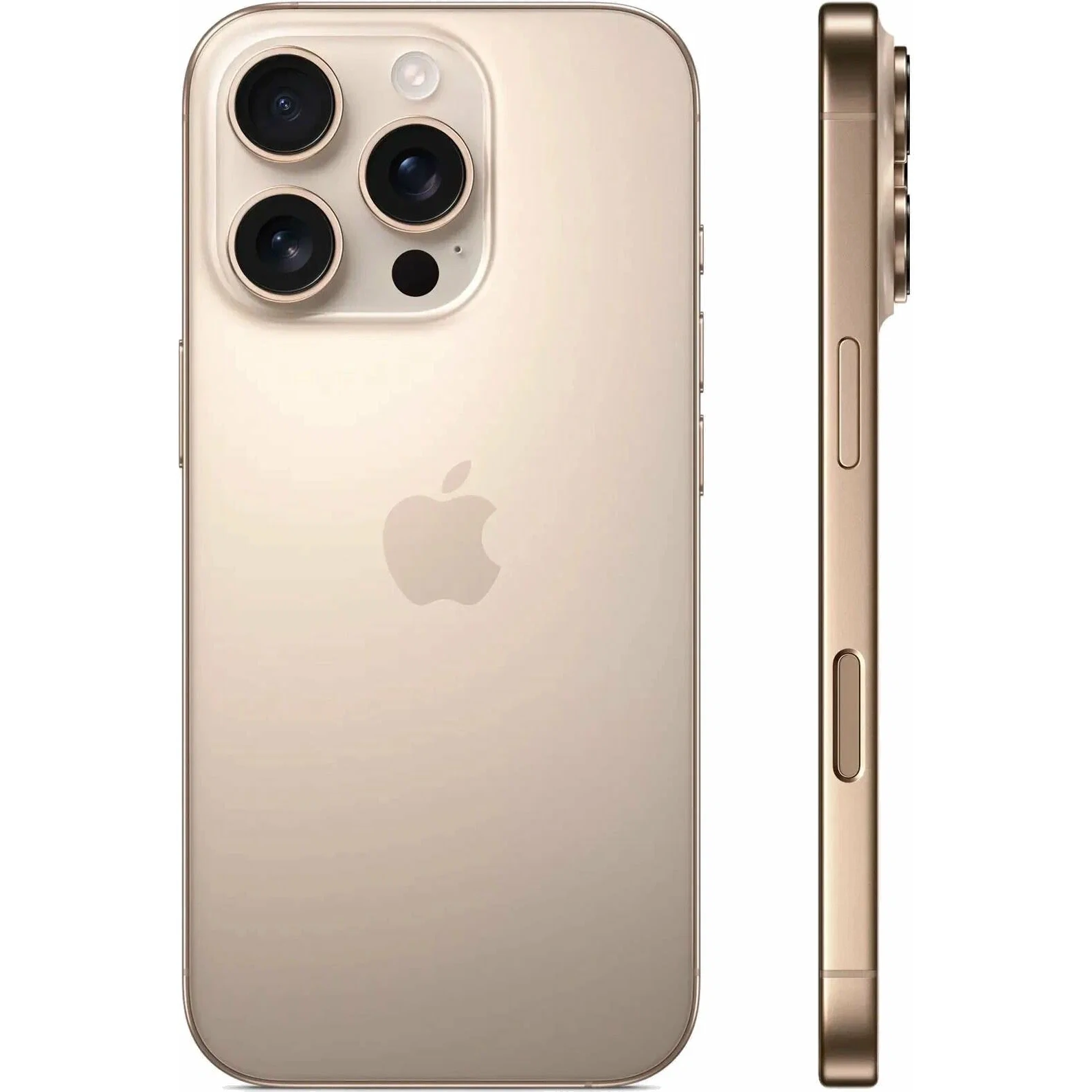 Смартфон iPhone 16 pro 128Gb desert titanium, золотистый, Dual: 2 SIM изображение 2
