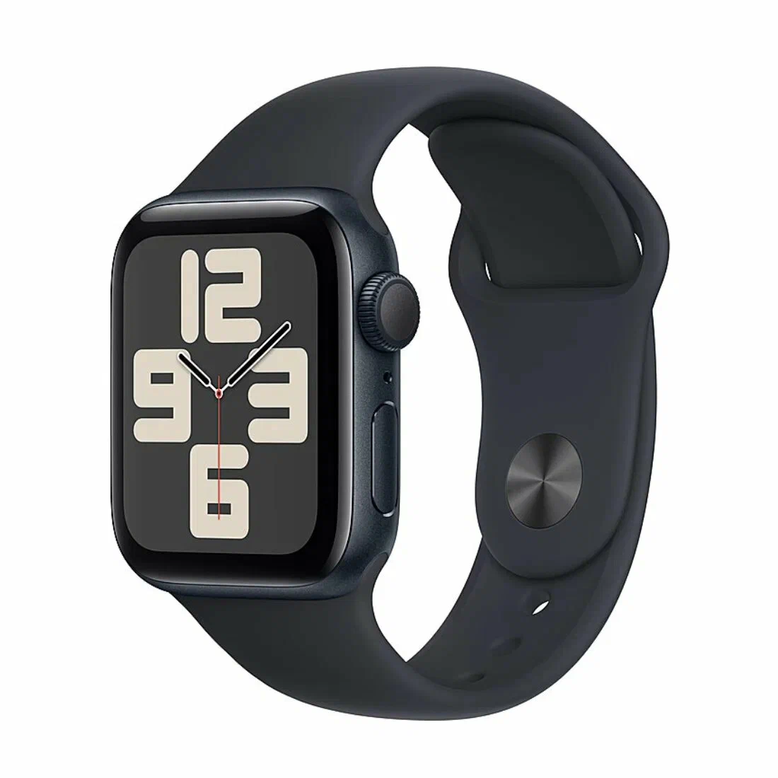 Умные часы Apple Watch SE 2 2024 40 мм Aluminium Case GPS, midnight Sport Band, размер ремешка M/L(MXE93) изображение 3