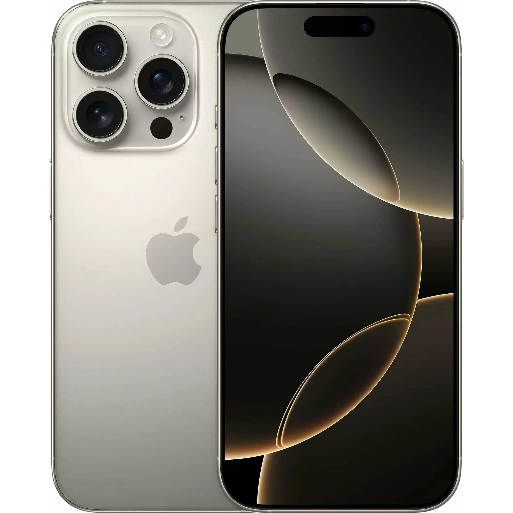 IPhone 16 pro 128Gb natural titanium, натуральный титан, Dual nano Sim: (2sim) изображение 1