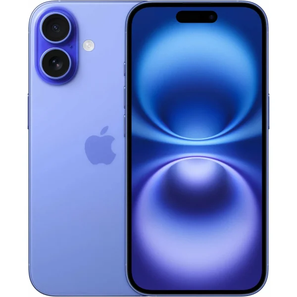 Смартфон Apple iPhone 16 128GB, Ultramarine (nano-SIM + eSIM) синий EU изображение 1