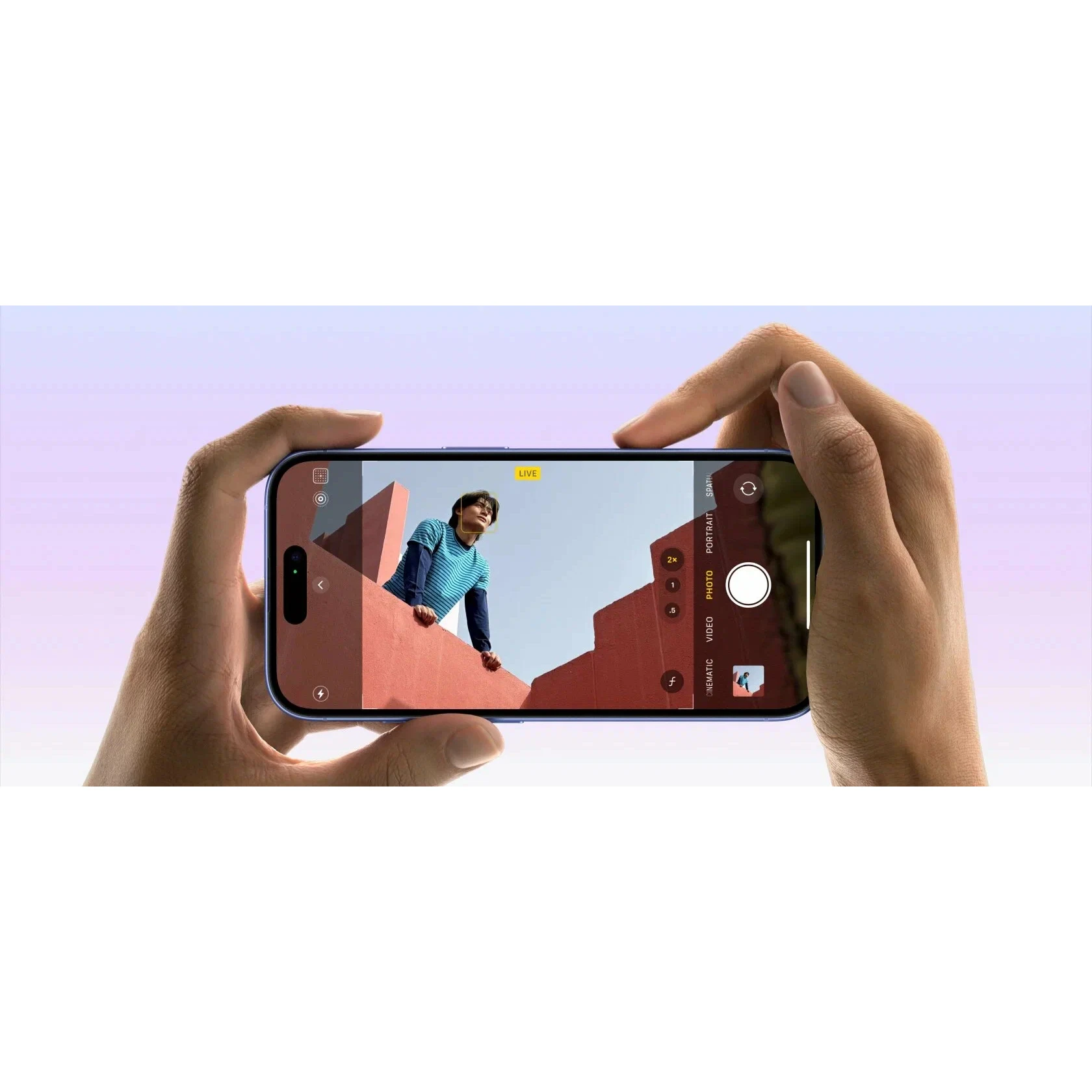 Смартфон Apple iPhone 16 128GB, Ultramarine (nano-SIM + eSIM) синий EU изображение 14