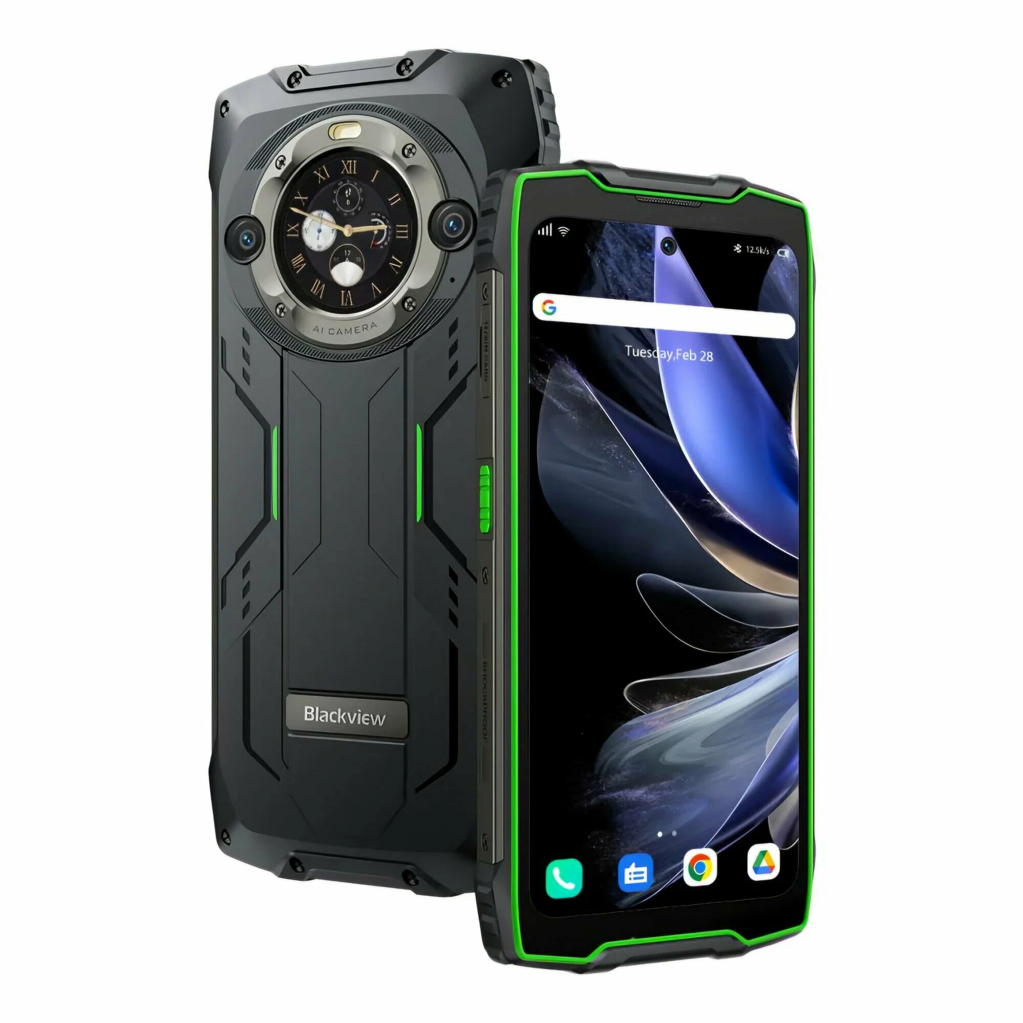 Смартфон Blackview BV9300 Pro (12+12)/256Gb Green/Зеленый, EU изображение 6