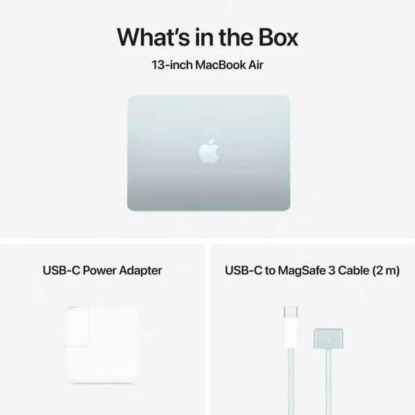 Ноутбук Apple MacBook Air 13 2025 M4 16GB/256GB Sky Blue (MC6T4) изображение 7