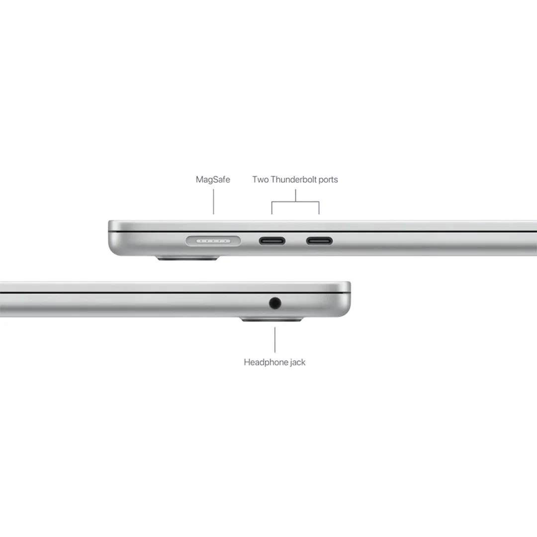 Ноутбук Apple MacBook Air 13 2025 M4 16/256GB Silver (MW0W3), только английская раскладка изображение 5