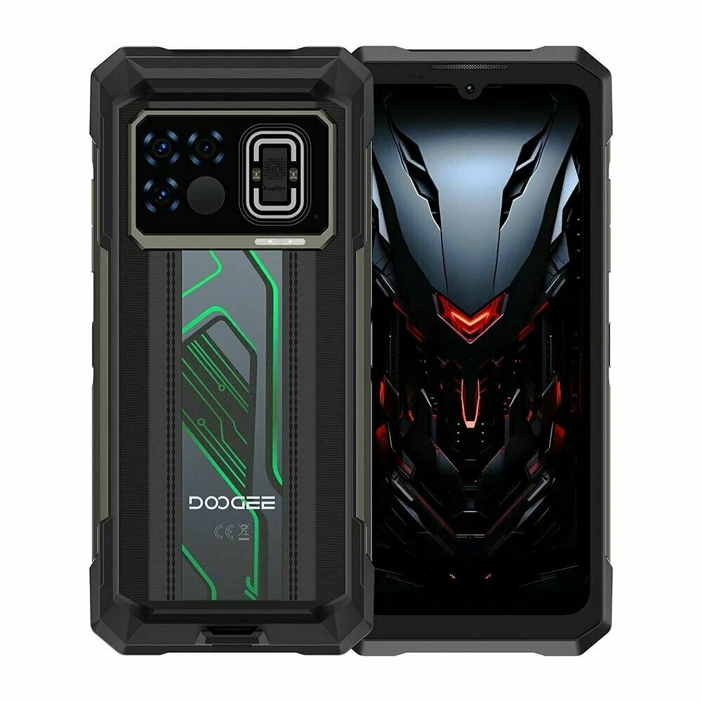 Смартфон Doogee Fire 6 Max 8ГБ (8 + 12) 256 ГБ зеленый / Aurura green изображение 3