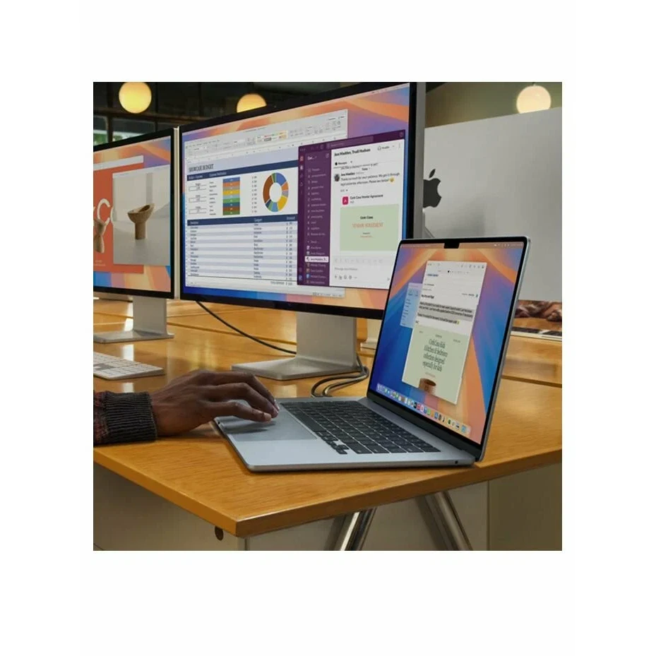 Ноутбук Apple MacBook Air 13 (2025), M4, 16/256Gb (MW0Y3), Starlight, английская раскладка изображение 7