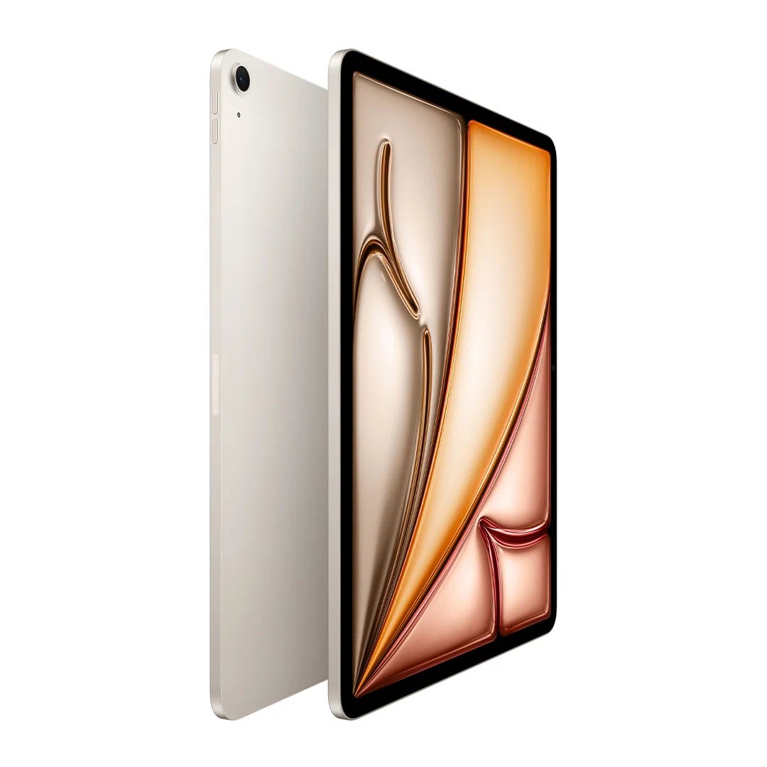Планшет, диагональ 13" Apple iPad Air 7, 2025, M3, WiFi, 256 ГБ, Starlight (Сияющая звезда) изображение 4