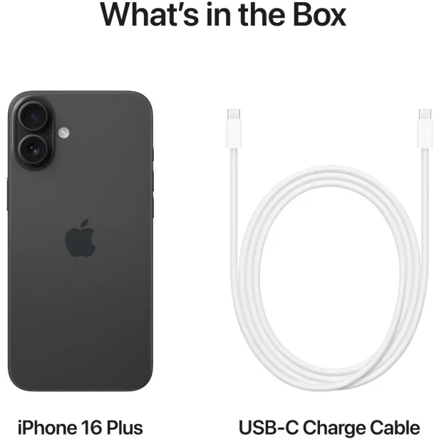 Смартфон Apple IPhone 16 Plus, Apple A18, 128Gb Black (Черный) EU изображение 9