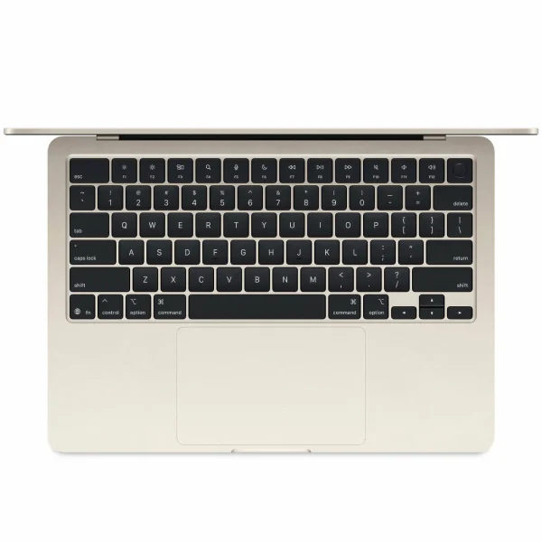 Ноутбук Apple MacBook Air 13 2025 M4 (13.6/2560x1664/16GB/512GB SSD(MC6A4)/Apple graphics 10-core) Starlight изображение 2