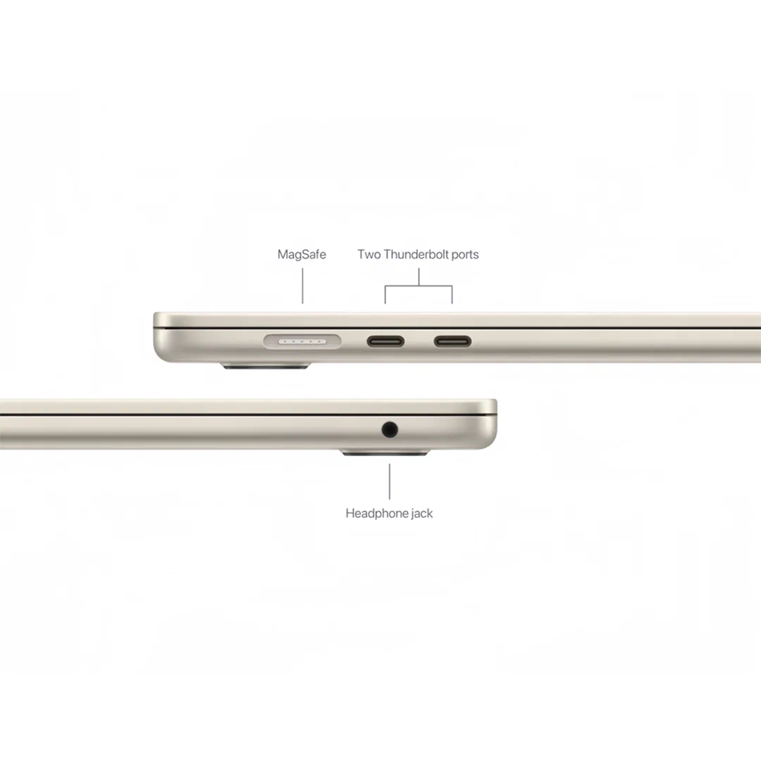Ноутбук Apple MacBook Air 15 2025 M4 16/256GB Starlight (MW1J3) изображение 6