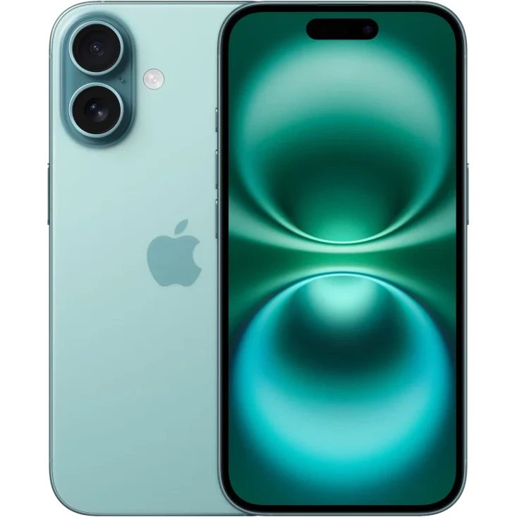 Смартфон Apple iPhone 16 128GB Teal (зеленый) nano SIM + eSIM EU изображение 2