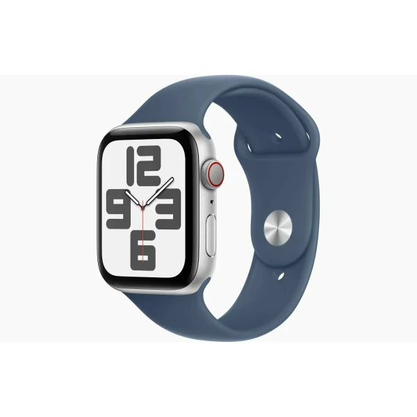 Умные Часы Apple watch SE2 40 (2024) Silver (Серебренный) Al. Blue Cloud M/L (MXED3) Тип стекла устойчивое к царапинам изображение 1