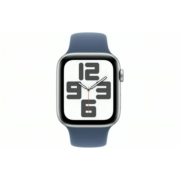 Умные Часы Apple watch SE2 40 (2024) Silver (Серебренный) Al. Blue Cloud M/L (MXED3) Тип стекла устойчивое к царапинам изображение 2