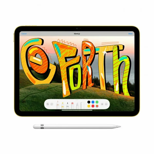 Планшет Apple iPad 10 White, экран 10.9", 256GB, WiFi, белый изображение 7