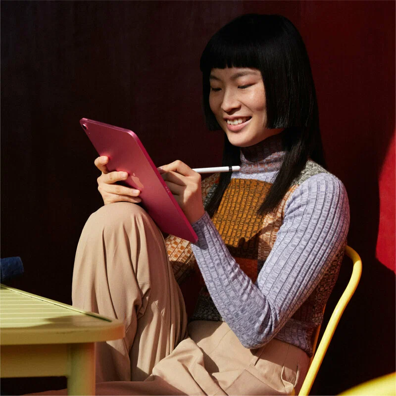 Планшет Apple iPad 10 White, экран 10.9", 256GB, WiFi, белый изображение 8