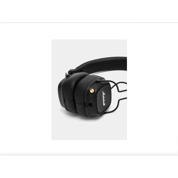 Беспроводные наушники Marshall Major 4 black, накладные, Bluetooth 5.0, 80 ч работы изображение 18
