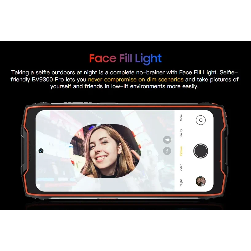 Противоударный смартфон Blackview BV9300 Pro (12+12)/256Gb Black, 2 SIM изображение 19