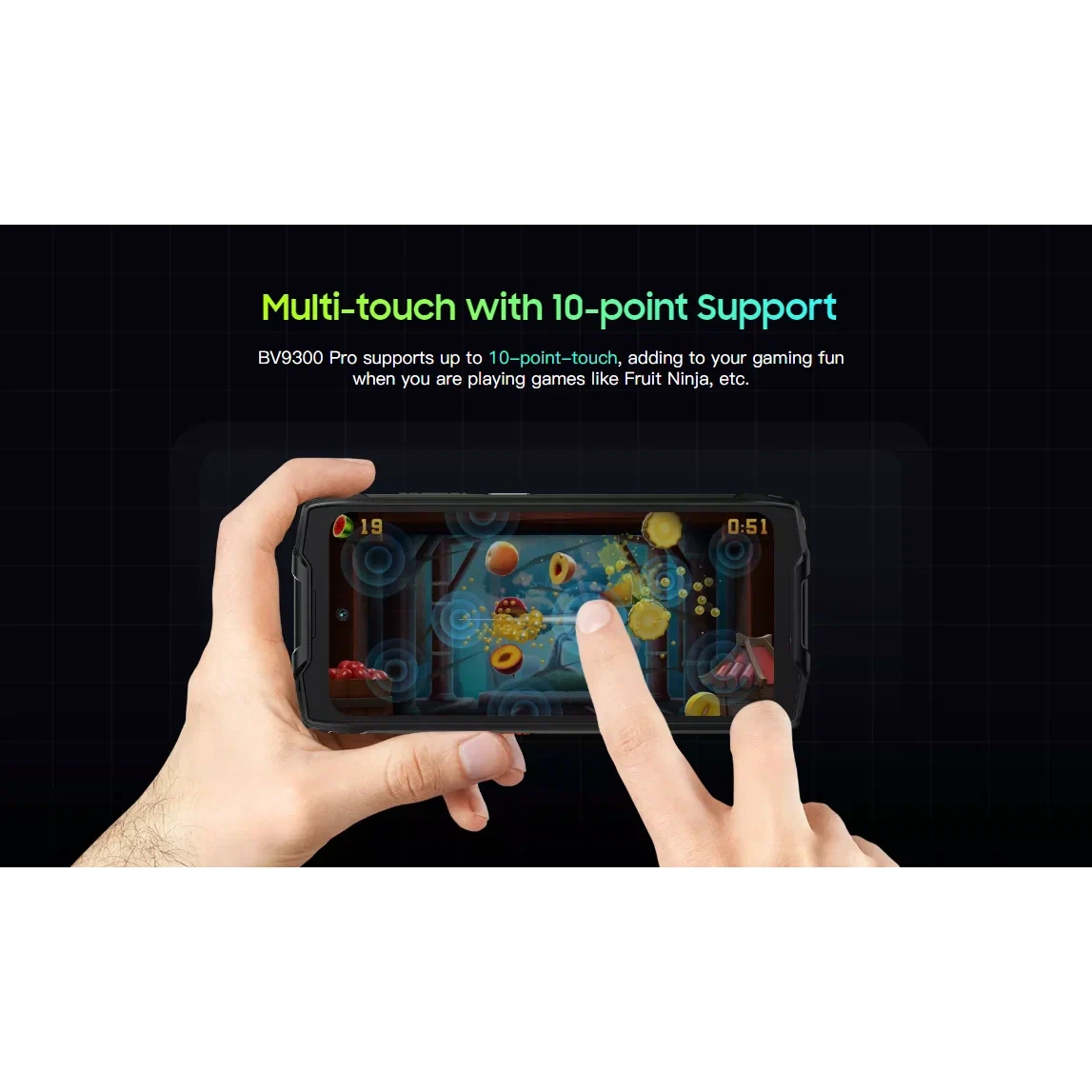 Противоударный смартфон Blackview BV9300 Pro (12+12)/256Gb Black, 2 SIM изображение 29