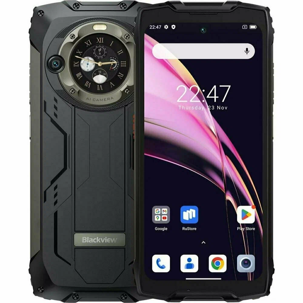 Противоударный смартфон Blackview BV9300 Pro (12+12)/256Gb Black, 2 SIM изображение 2