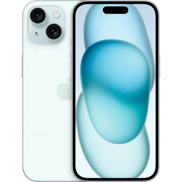 Смартфон Apple iPhone 15 128 Gb, 6.1", Blue (nano-SIM + eSIM), синий EU изображение 1