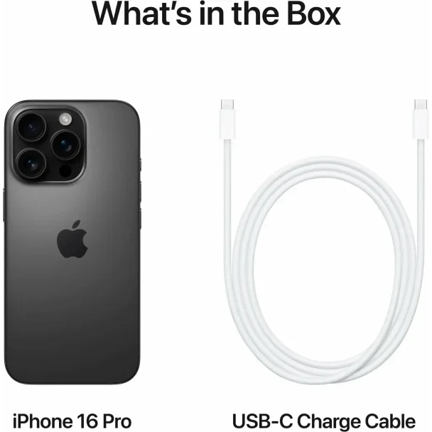 Смартфон Apple iPhone 16 Pro 128GB Black Titanium (nano SIM + eSIM) изображение 6