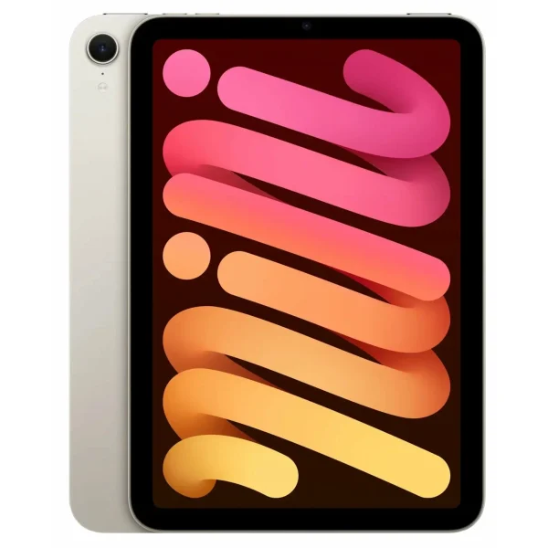Планшет Apple iPad mini 7, 8.3", 2024, 256GB, Wi-Fi, Starlight (Сияющая звезда) изображение 1