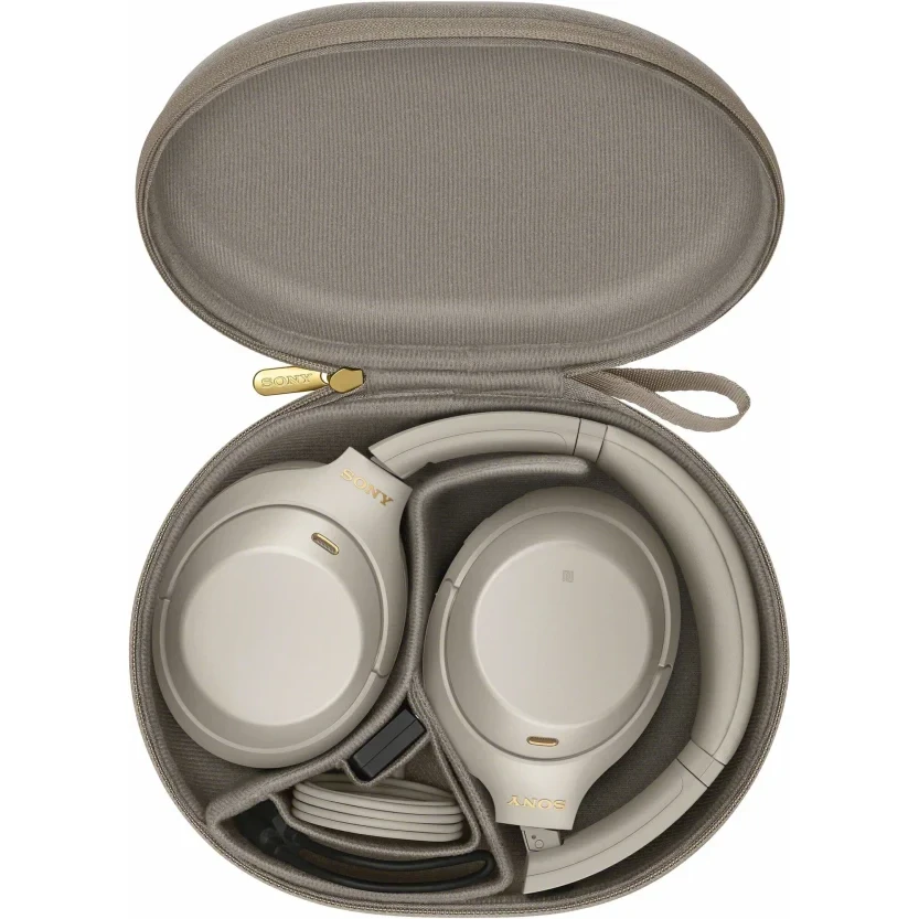 Беспроводные наушники Sony WH-1000XM4 с шумоподавлением, Silver | Серебро изображение 7