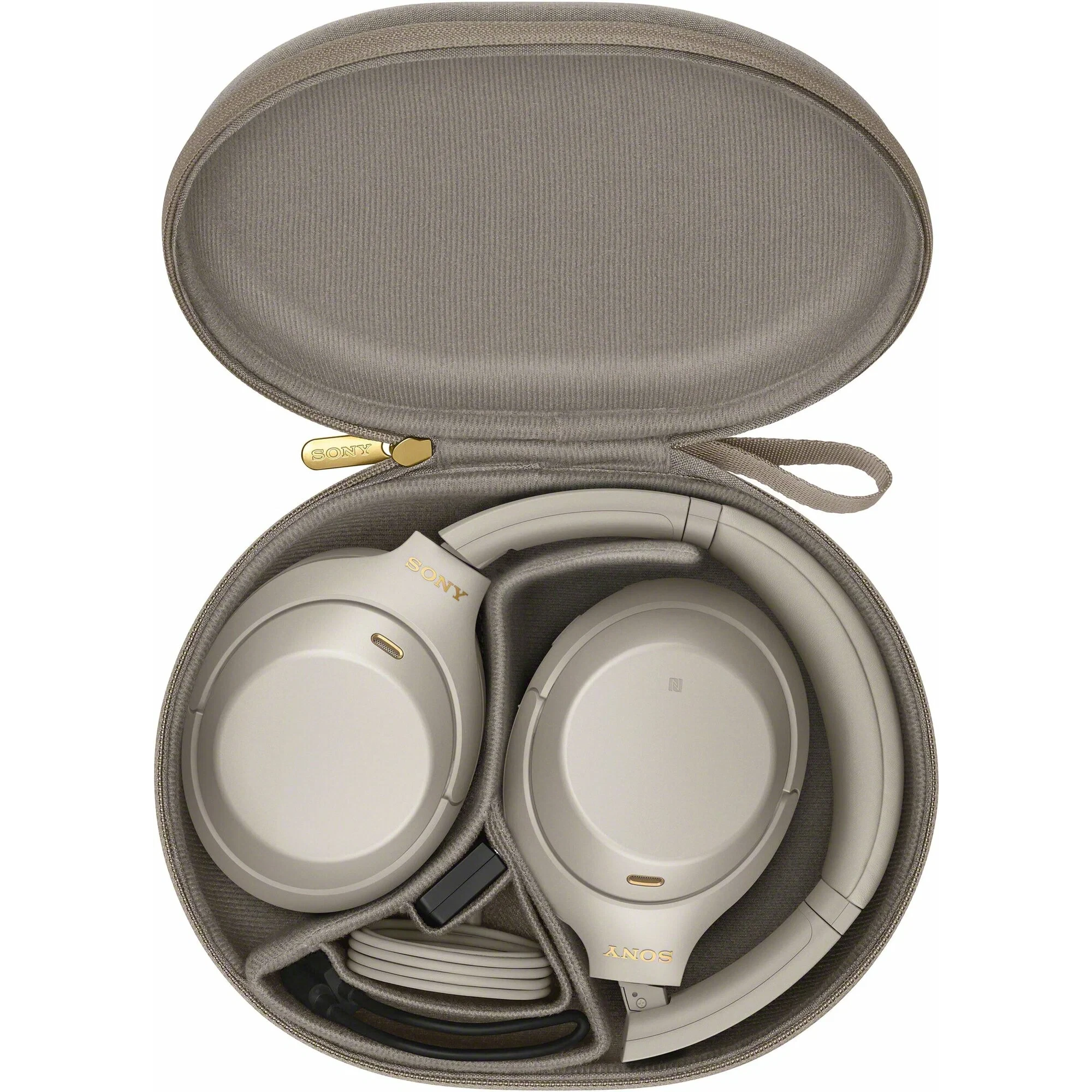 Беспроводные наушники Sony WH-1000XM4 с шумоподавлением, Silver | Серебро изображение 7