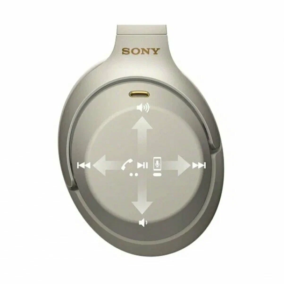 Беспроводные наушники Sony WH-1000XM4 с шумоподавлением, Silver | Серебро изображение 8