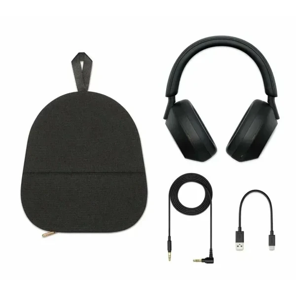 Беспроводные наушники с шумоподавлением Sony WH-1000XM5, Black | Черный изображение 10