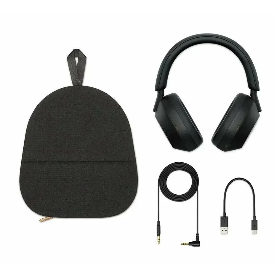 Беспроводные наушники с шумоподавлением Sony WH-1000XM5, Black | Черный изображение 10