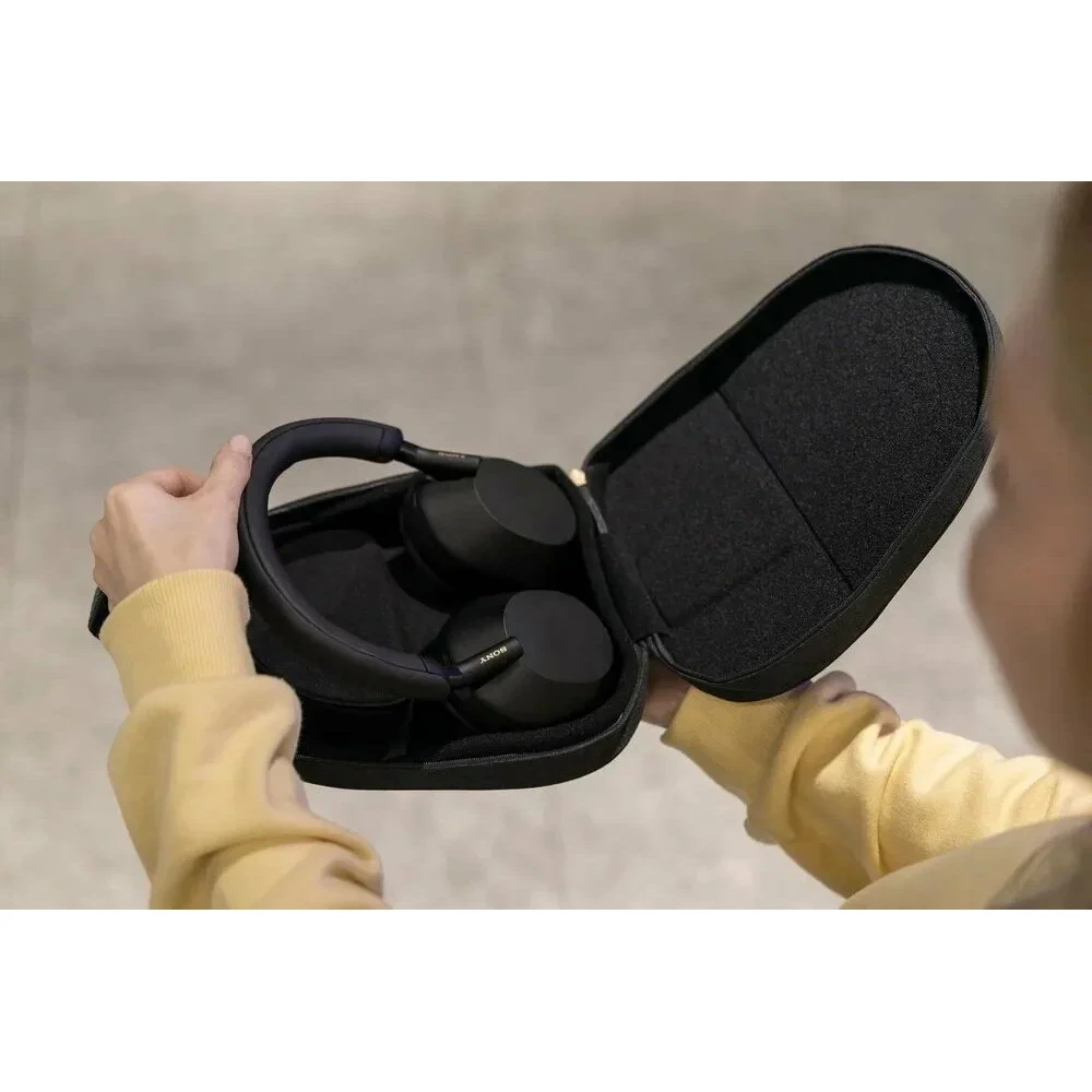 Беспроводные наушники с шумоподавлением Sony WH-1000XM5, Black | Черный изображение 12