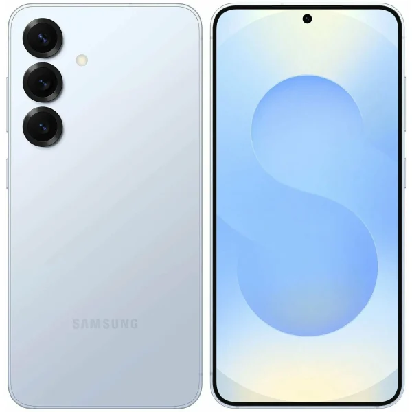 Смартфон Samsung Galaxy S25 12/256 ГБ, 5G, 6.2, 120 ГГЦ, 50 MP, NFC, IP68, Icyblue (Голубой), USB Type-C, 4000 mAh, EU изображение 1