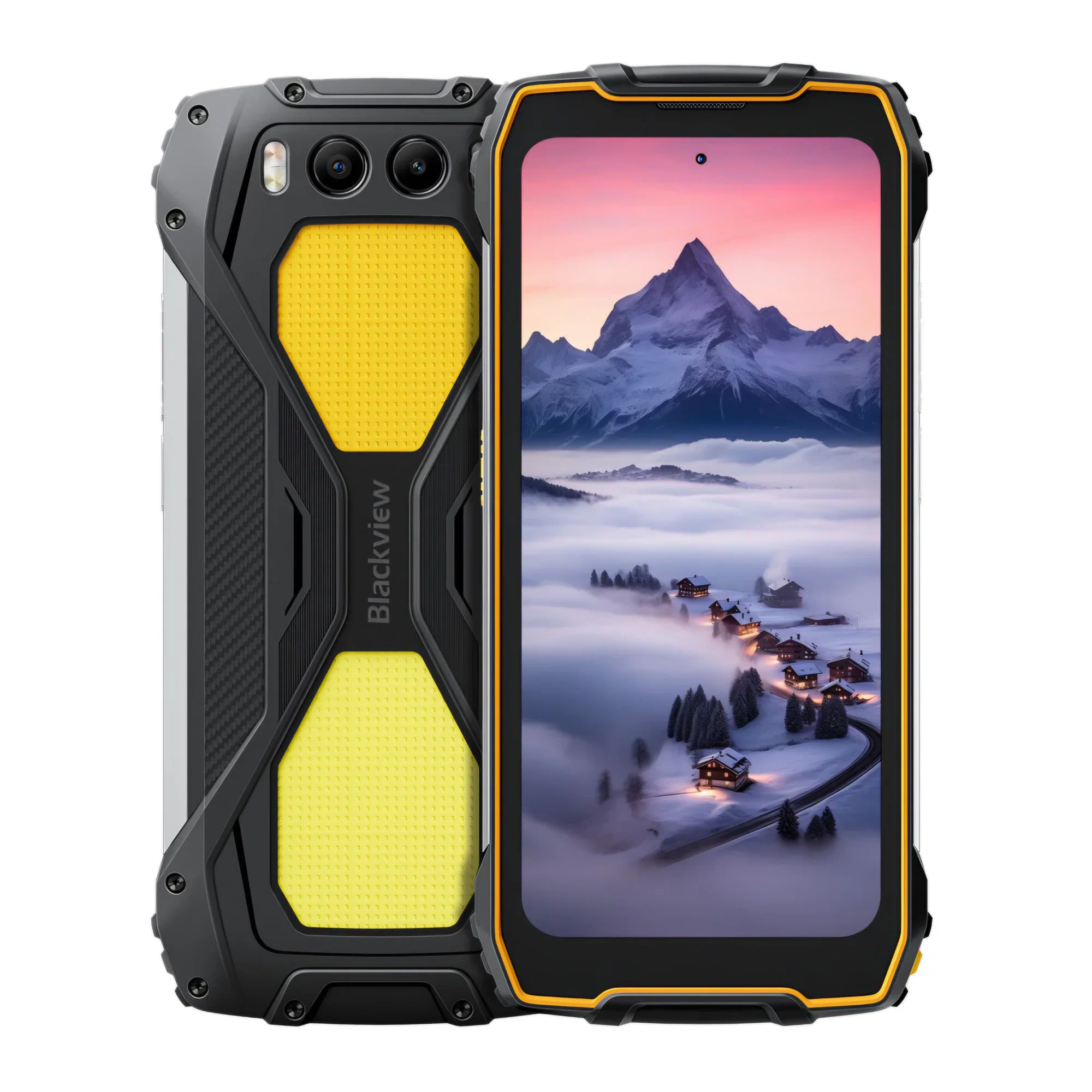 Смартфон Blackview BV7300, 6+12/256Gb, Yellow (Желтый), 15 000 мАч изображение 2