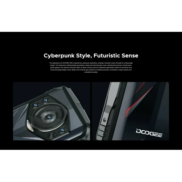 Смартфон DOOGEE S118, (8+12), 20/512Gb, Silver / Серебристый изображение 26
