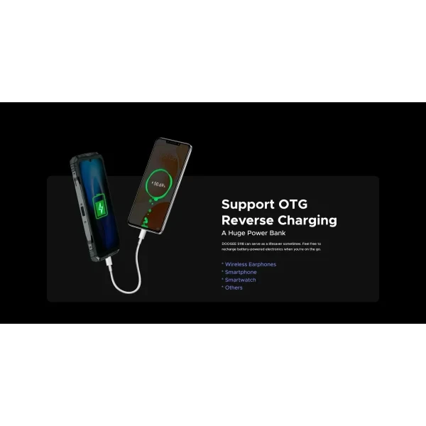 Смартфон DOOGEE S118, (8+12), 20/512Gb, Silver / Серебристый изображение 29