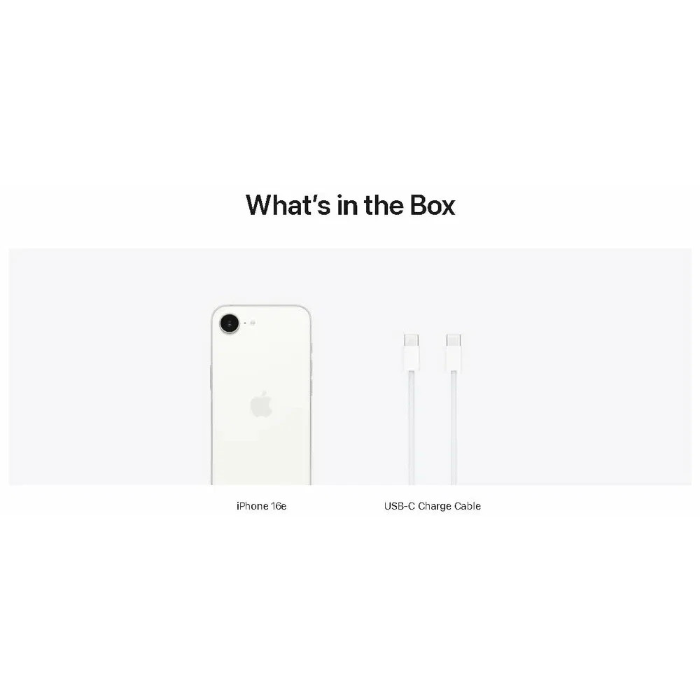 Смартфон Apple iPhone 16e 256 Gb, Dual: Nano SIM+eSIM White (Белый) EU изображение 19