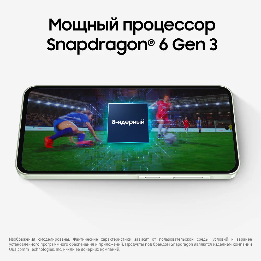 Смартфон Samsung Galaxy A36, 8/128 ГБ, Lime (Светло-зелёный), Global EU изображение 6
